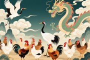 鸡群无鹤，龙隐云中，当生肖遇上鹤立鸡群
