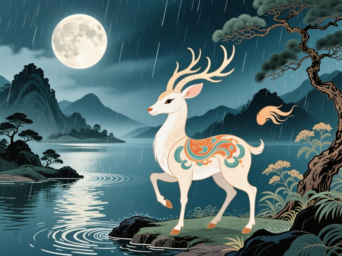 月涌山湖三更雨是什么生肖