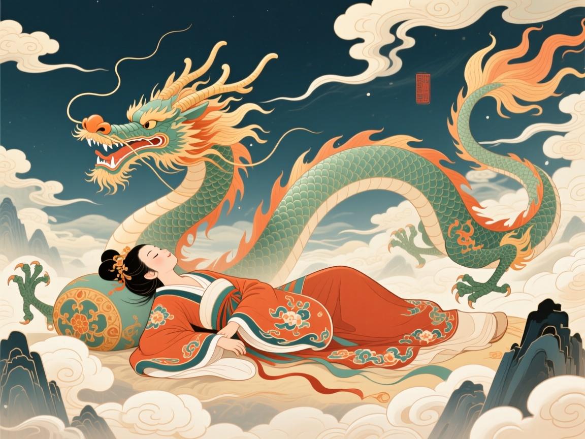 九天之上见真龙