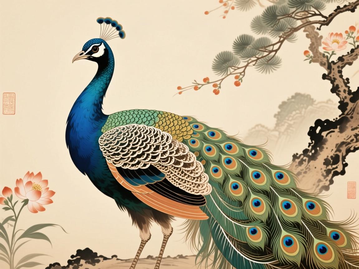 孔雀的衣香鬓影