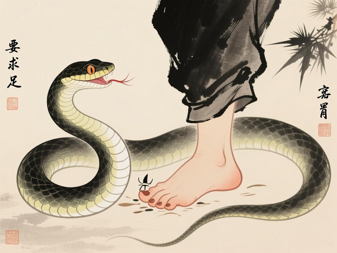 那条被添上脚的蛇