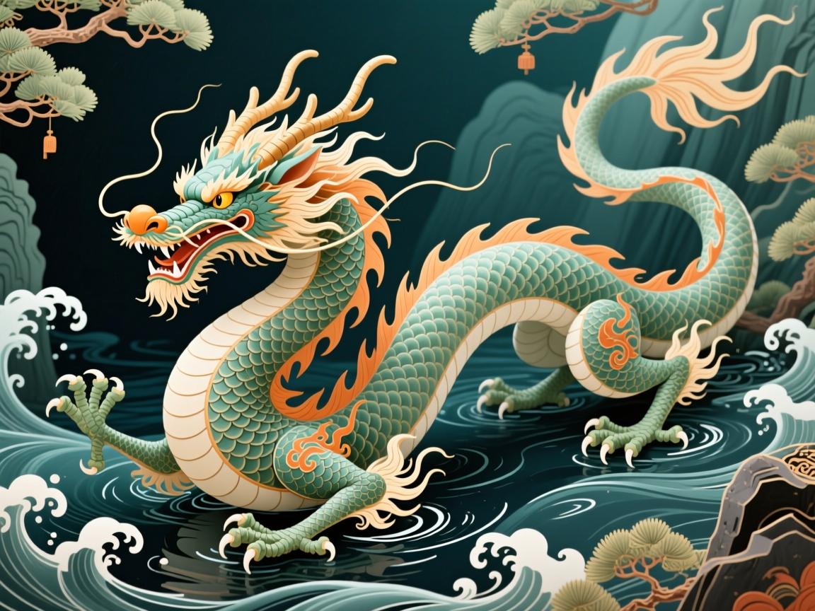 潜渊蓄势终属龙