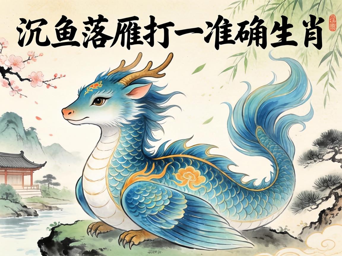 沉鱼落雁打一准确生肖