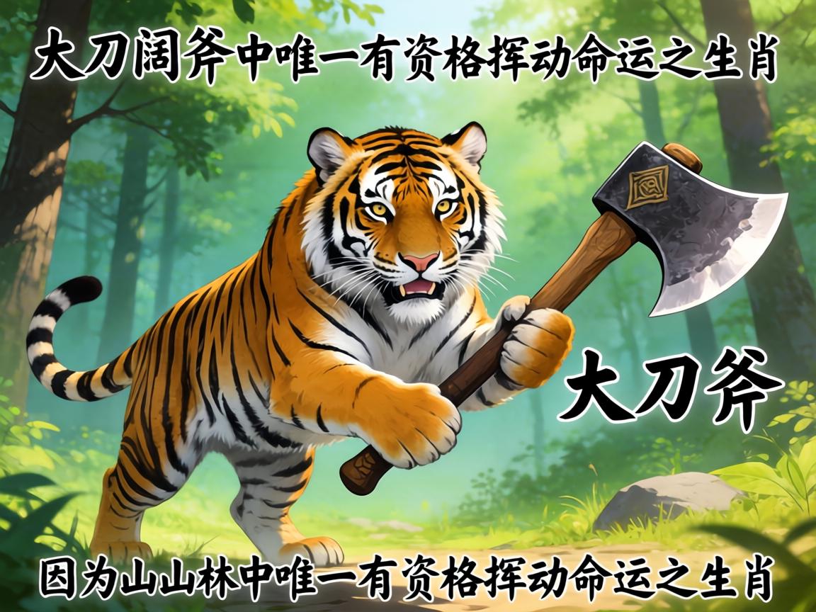 因为它是山林中唯一有资格挥动命运之斧的生肖