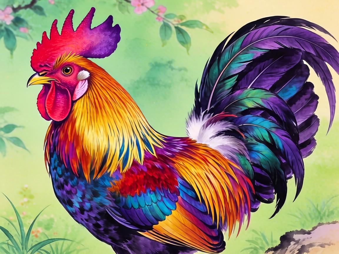 斑斓世相中的一羽明艳