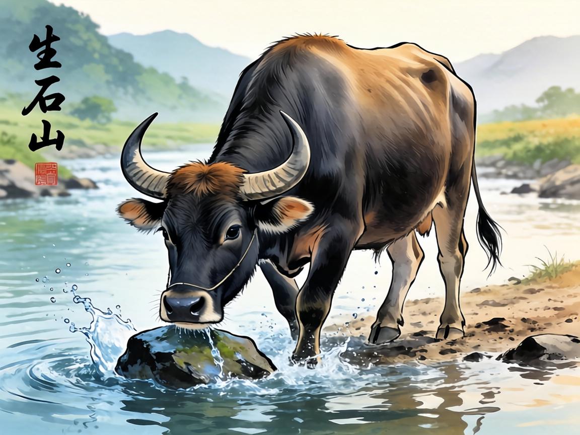 那头从时光河床走来的牛