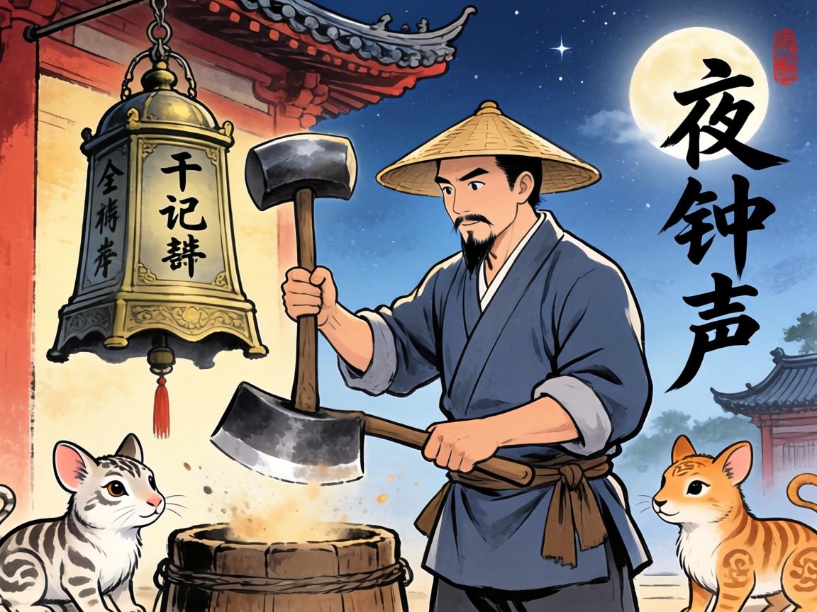 更夫敲响的生肖谜语