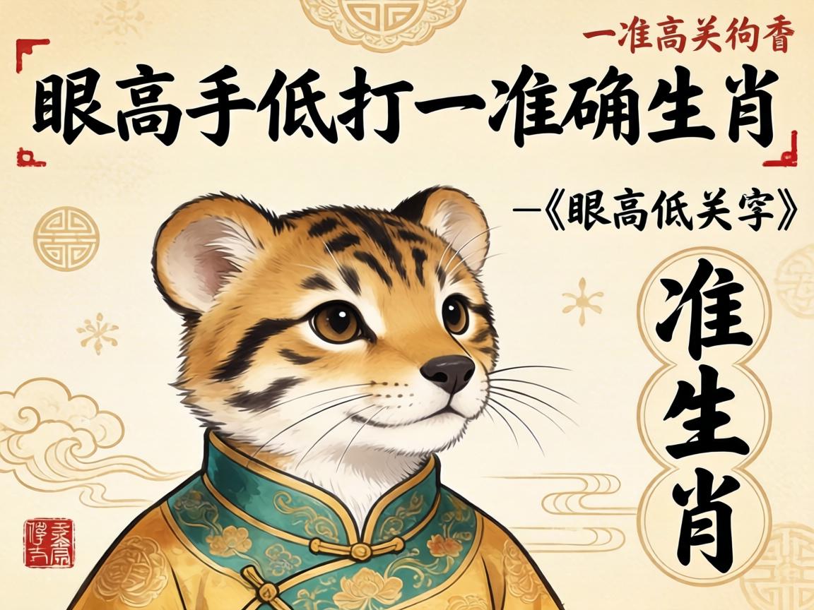 眼高手低打一准确生肖