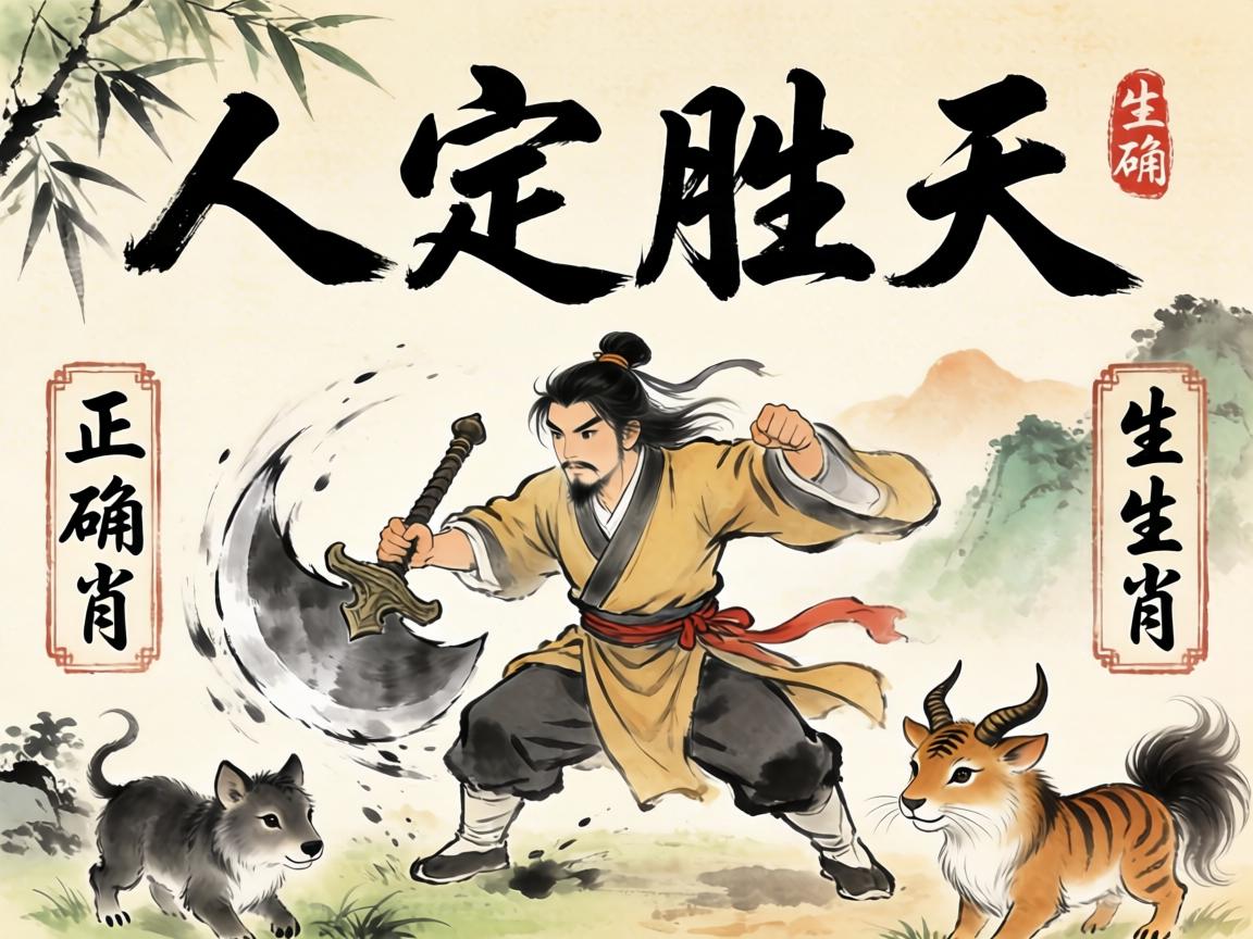 人定胜天打一正确生肖