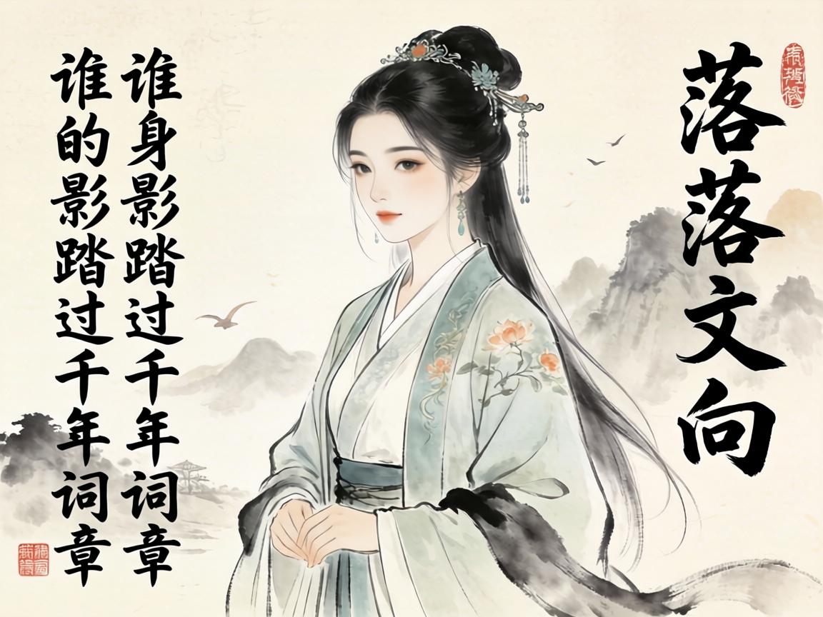 谁的身影踏过千年词章