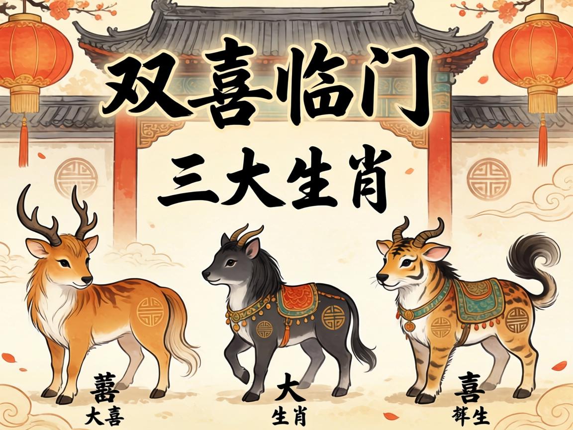 双喜临门三大生肖