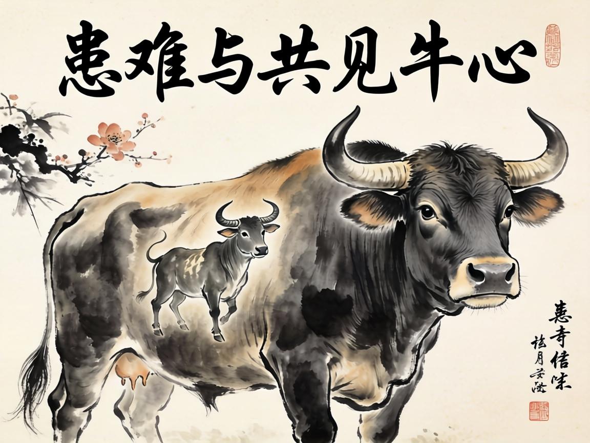患难与共见牛心