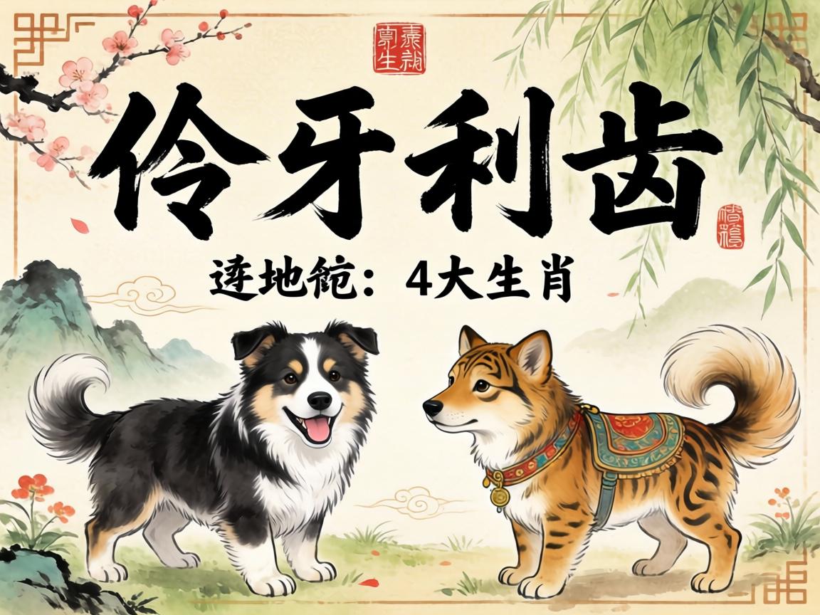 伶牙俐齿的4大生肖