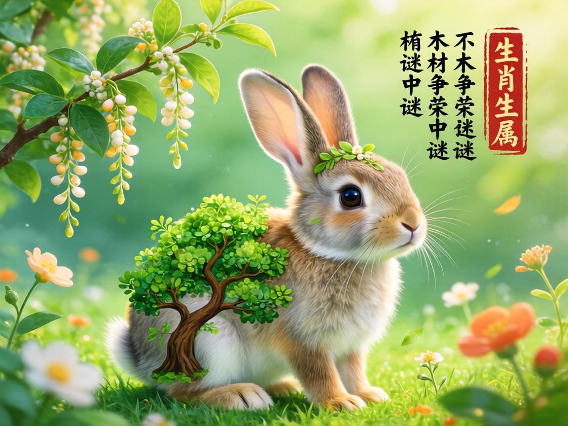 生肖兔的生机寓意