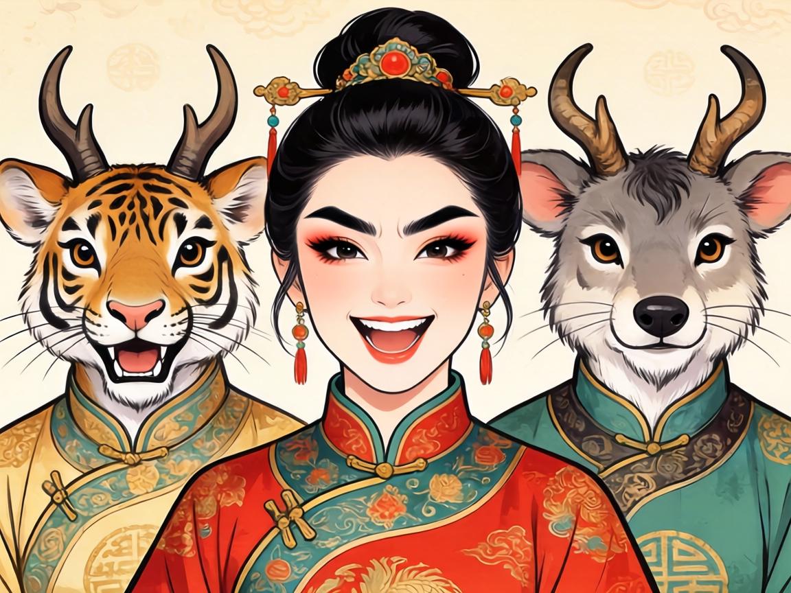 眉飞色舞的三大生肖