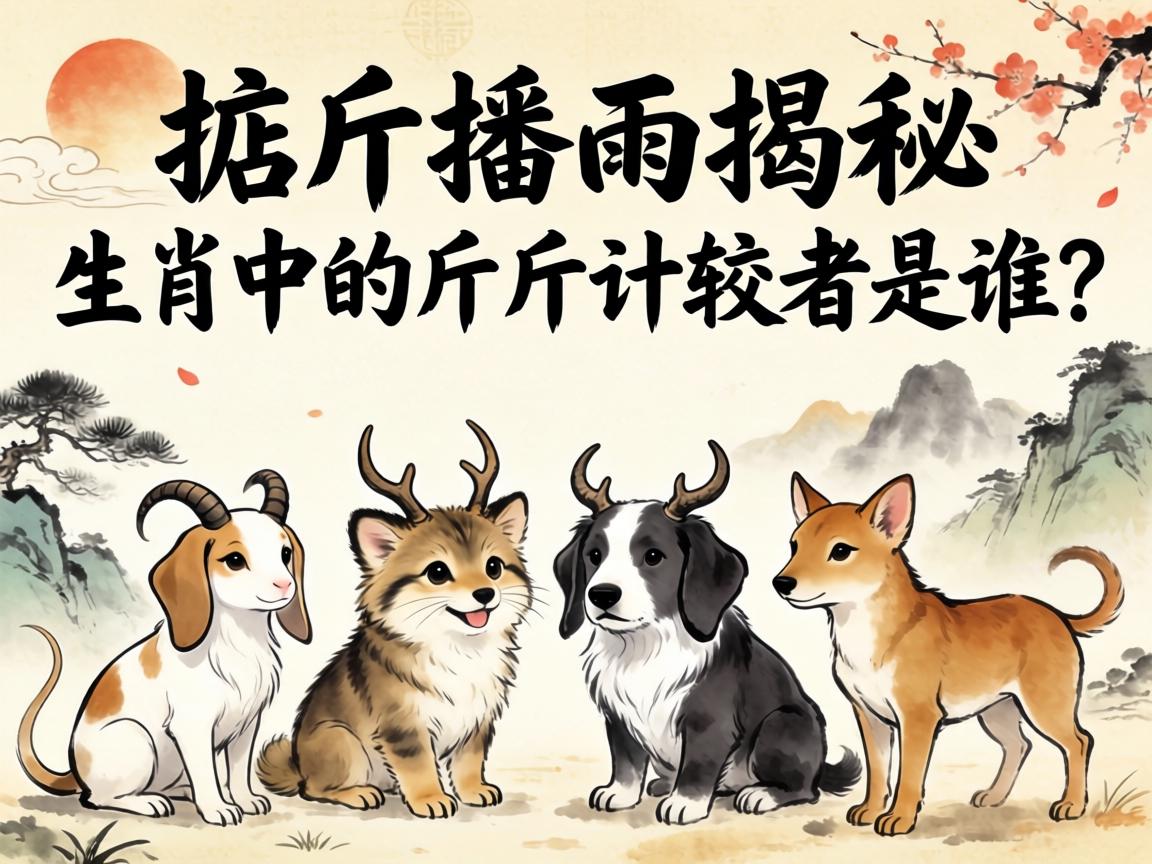 生肖中的斤斤计较者是谁