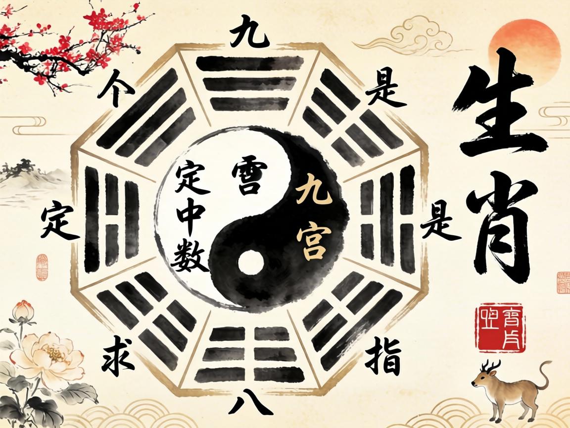九宫八卦定中数是指什么生肖