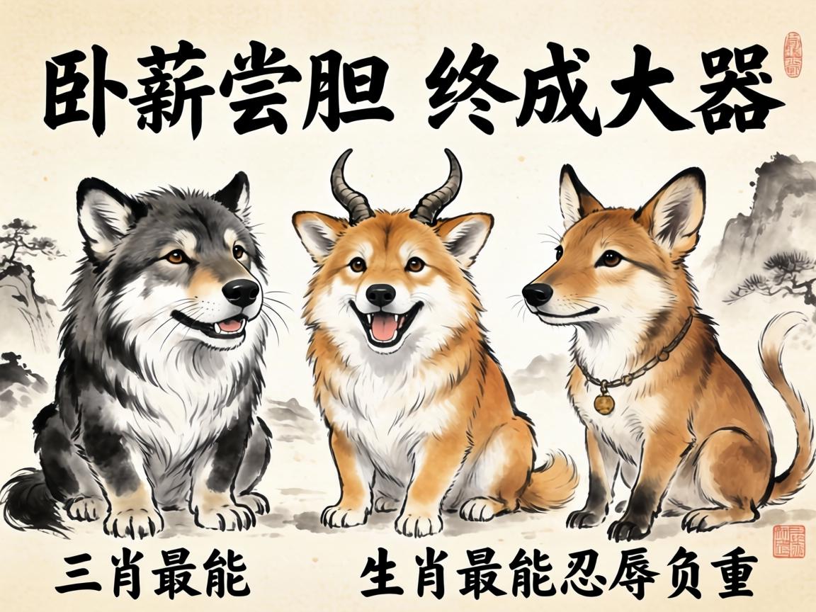 这三个生肖最能忍辱负重