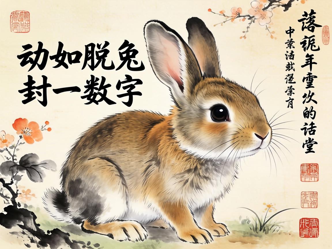 动如脱兔打一数字