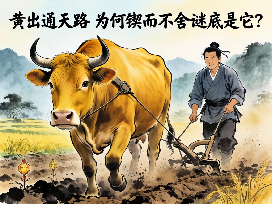 为何锲而不舍的谜底是它