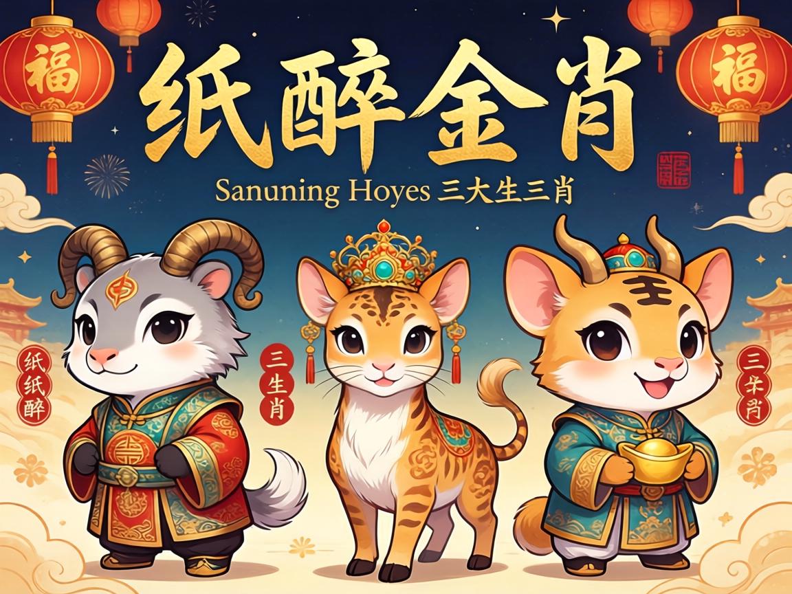 纸醉金迷的三大生肖