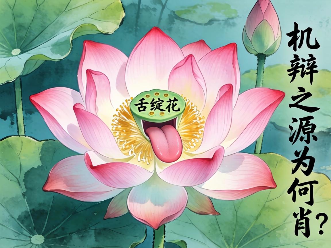 舌绽莲花的灵物